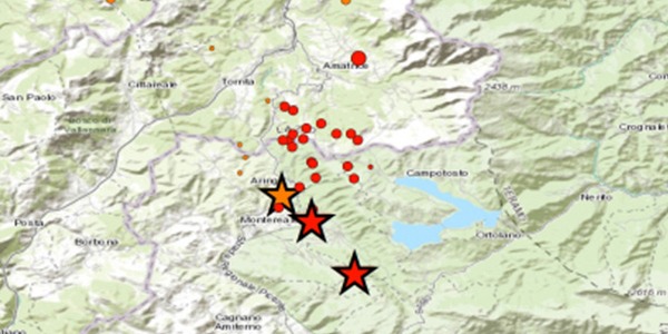 SHAKEmovie: propagazione delle onde sismiche del terremoto (Mw 5.5), 18 gennaio 2017 in provincia dell’Aquila